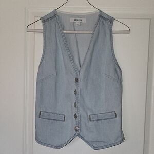 Denim Vest.